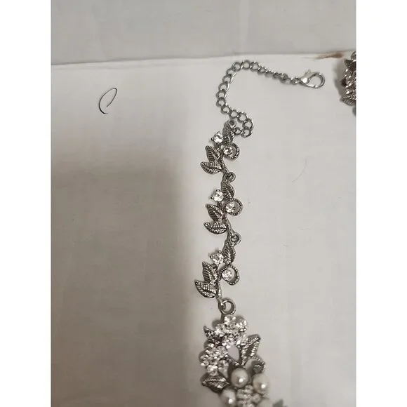 Avalaya Bridal Flower Wedding Jewelry - Picture 2 of 6